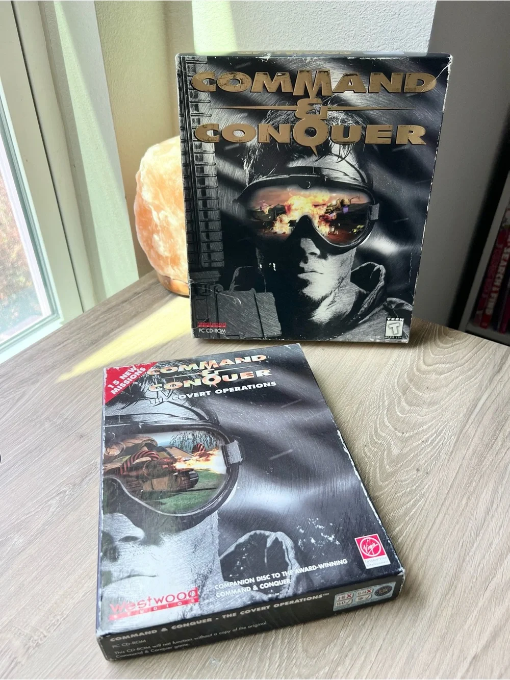 Command & Conquer + Covert Operations PC Big Box CD-ROM Westwood Set